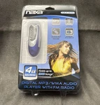 Naxa NM-105/ 4GB MP3 Player With Fm Radio (blue) New. Price: $29.99.