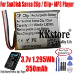350MAH Rechargeable Battery For Sandisk Sansa / Clip+ MP3 Player 323036 New. Price: $18.99.