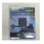 Memorex Clip Player 2GB MMP8002-BLK Black, Oled, 12HR Battery, Design New. Price: $22.00.
