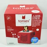 Tonies Starter Set Red Audio Player Playful Puppy Toniebox 1 New And Sealed. Price: $52.79.