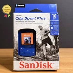 New Sandisk Clip Sport Plus Bluetooth 16GB MP3 Player SDMX28 Rare Sealed. Price: $199.77.