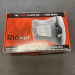 Riot Digital Audio Player Vintage 2002 Sealed Brand New Open. Price: $75.00.