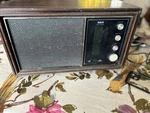 Vintage Rca Radio Solid State Am/fm Long Range Walnut Trf Rzc 275W Japan Video Used. Price: $79.99.