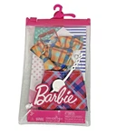 Mattel Barbie Doll Fashion Pack Plaid Top & Skirt Purse Sunglasses New. Price: $7.70.