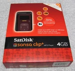 Sandisk 4GB Sansa Clip+ MP3 & Fm Player, Red Used. Price: $49.00.