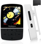 Yoton MP3 Player With Bluetooth 5.2, 64GB Storage, Mini Size, Hifi White New. Price: $34.99.