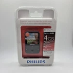 Philips Gogear Vibe 4GB Black MP3 Music/video Player New Sealed. Price: $34.99.