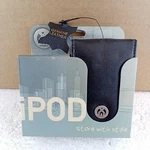 New Exspect Black Genuine Leather Case For Apple Ipod 3-IN-1 Storage Bag Lanyard. Price: $39.99.