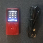 Vintage & Tested Sony Walkman NWZ-E380 4GB Red Digital Music Player Used. Price: $60.00.