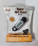 Y2K Cyber Gear Digital MP3 Player- 256MB- Black New. Price: $29.99.