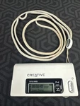 Creative Zen Nano MP3 Music Player + Mic 512MB W/ Strap Tested White Tiny Used. Price: $30.00.