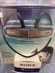 New Sealed Sony Walkman NWZ-W202 Black Gb Digital Media Player 2009. Price: $79.99.