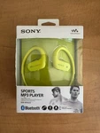 Unused Sony NW-WS625 4GB Lime Green Bluetooth Walkman Series Open. Price: $130.49.