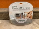 Oregon Scientific Pendant MP3 Player 256MB New. Price: $39.99.