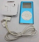 Apple Ipod Mini A1051 4 Gb - 2ND Generation Blue (M9802LL) Tested & Works Used. Price: $75.95.