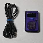Sandisk Sansa Clip+ 4GB Digital Media MP3 Player Purple. Works Great; Good Cond. Used. Price: $49.95.