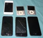Lot Of Cracked Screen Damaged Not Working Apple Ipod A1367 A1288 A123 8GB 4GB For. Price: $18.04.