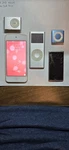 Apple Ipod Lot Of 5-TOUCH, Nano & Shuffle, MP3 Player Used. Price: $45.00.