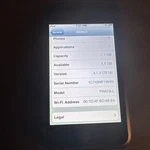 Apple Ipod Touch PA623LL 1ST Generation Black 8GB Vintage 2007 Used. Price: $19.99.