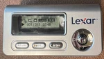 Vintage Lexar Media LDP-400 256 Mb Digital Music Player (MP3, Wma) Open. Price: $39.95.