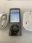Apple Ipod Nano 5TH Gen Black (8 Gb) New Battery Exceptional Cond. Big Bundle Used. Price: $106.25.