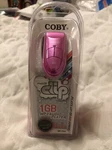 Coby Clip 1GB MP3 Digital Audio Player, Holds Up To 500 Songs, Pink, New!. Price: $19.95.