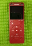 Sony Recorder ICD-UX560F Red Tested Japan Used. Price: $90.14.