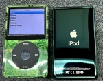 Apple Ipod Classic 5.5TH Atomic Ivy 128GB Ssd Wolfson Dac Mega Battery Excellent. Price: $399.95.