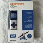 Sylvania 4GB MP4 Player 1.5" Lcd Screen Voice Recorder Rechargeable New Open Box. Price: $17.89.