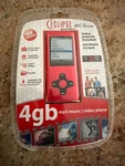 New Sealed Eclipse Series 4GB MP3 Player - Burgundy (180 G2 Rd). Price: $19.95.