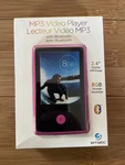 Ematic 8GB MP3 Video Player Bluetooth 2.4 Touch Screen Pink New Sealed. Price: $15.00.