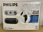Philips Gogear Shoqbox PSS115 256MB MP3 Player, New & Sealed, 2006. Price: $39.99.