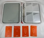 Yoto Case For Audio Cards Fruit Punch Orange W/ 4 Make Your Own Used. Price: $39.99.