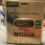 Gpx MW352B 4GB MP3 Digital Audio Player - Black New. Price: $23.50.