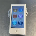 Apple Ipod Nano 7TH Gen Silver (16GB New Battery Installed. Very Nice Used. Price: $133.22.