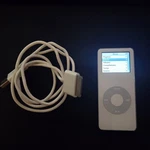 Apple Ipod Nano 1ST Generation White (1 Gb) Used. Price: $29.50.