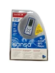 Sandisk Sansa M230 MP3 Music Player 512MB Blue & White - Brand New Sealed!. Price: $42.95.