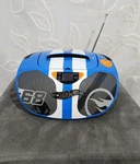 Hot Wheels Sakar Am/fm Radio Cd Player Boombox #56084-TRU Racecar Works Used. Price: $39.99.