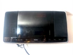 Brookstone 649228: In 1 Music System Cd Player, I-pod Dock, Aux Used. Price: $83.69.