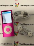 Refurbished Apple Ipod Nano 4TH Gen 16GB Pink- New Battery Yr Warranty Used. Price: $169.99.