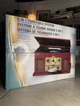 Craig 5 In 1 Turntable System Cassette Radio Player Unit Model CD684-A Tested New. Price: $111.00.