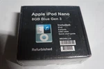 Apple Ipod Nano 3RD Generation Blue 8GB MB249LL/A Refurbished Sealed New. Price: $299.99.