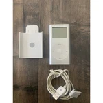 Apple Ipod Mini 1ST Gen A1051 Silver Good Vintage MP3 Player With Belt Clip Used. Price: $84.99.