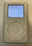 Apple Ipod Classic 1ST Generation White (5 Gb) Works Great Used. Price: $350.00.