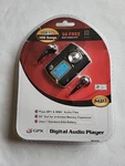 Digital Audio Player Brand New Gpx MP3 & Wma Files Holds 650 Songs. Price: $29.99.