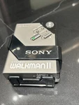 Sony WM-2 Stereo Walkman Portable Cassette Player Power Bands Need Replaced Used. Price: $119.99.