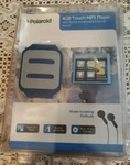 Polaroid 4GB Touch MP3 Player Music Video PMP125 Blue - Nip Read* New. Price: $12.26.