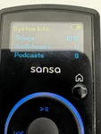 Sandisk Sansa Clip+ MP3 Player - Black 1018 Songs Music, Audiobooks Used. Price: $26.77.