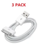 3X 3FT 30-PIN To Usb Sync Cable Charger For Apple Ipad Ipod Classic Nano New. Price: $5.49.