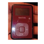 Sandisk Sansa Clip Red Media Player MP3 Headphone Jack Used. Price: $29.49.